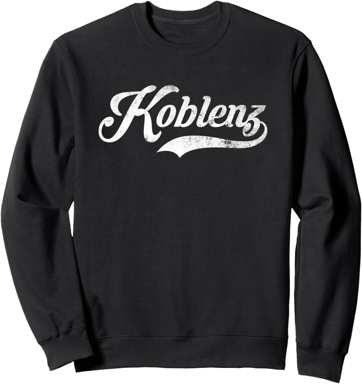 Koblenz Stadt Vintage Design - Cool Old School Sweatshirt