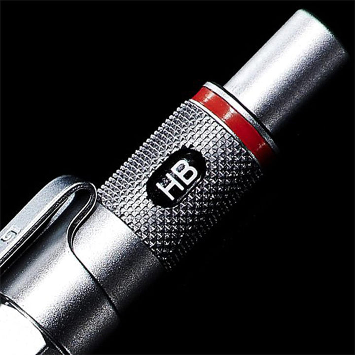 rOtring 600 Druckbleistift | 0,5 mm | Silber | Ergonomisches Vollmetallgehäuse 1 Stück (1er Pack) Me