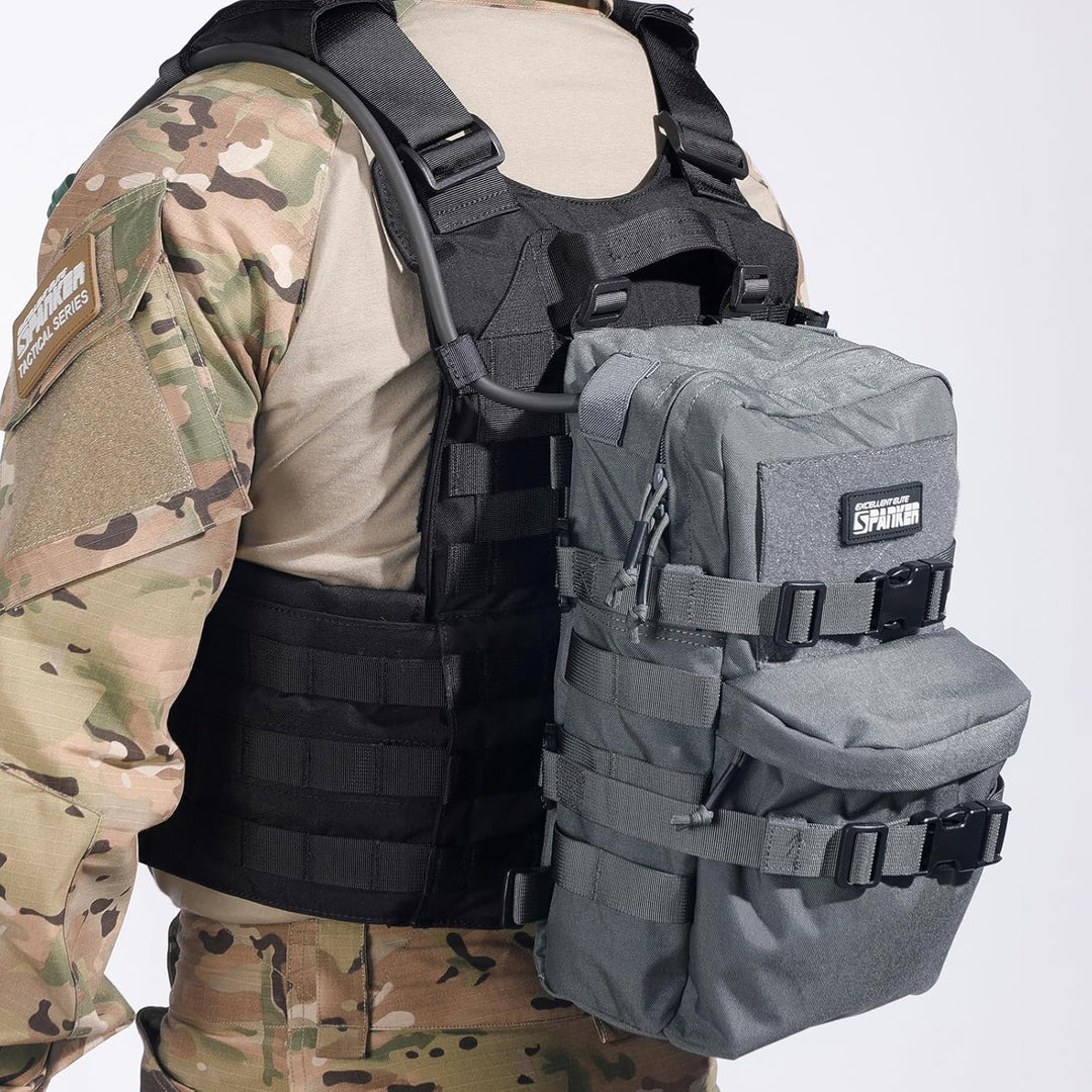 EXCELLENT ELITE SPANKER Taktische Outdoor MOLLE Hydration Pack Nylon Small Water Bladder Carrier Pac
