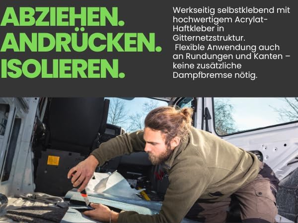 ArmaFlex HOME Selbstklebende Isoliermatte 19mm - 1m x 1m Flexibler Elastomerschaum zur Wärme- & Scha