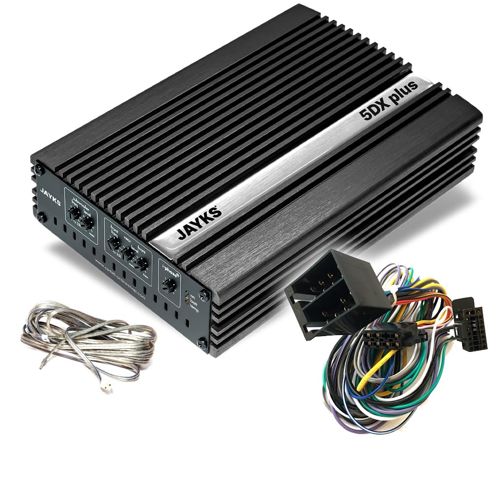 I-SOTEC ISO-5D Digital Auto/KFZ Plug & Play Upgrade Verstärker/Endstufe kompatibel mit SKODA - III -