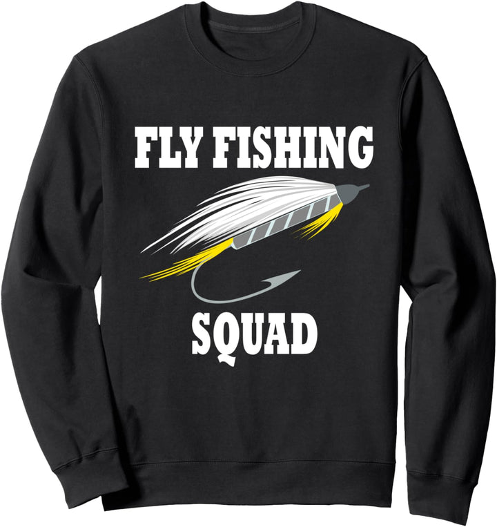 Cathing Fish Witziges Zitat Fischer Fliegenfischen Sweatshirt