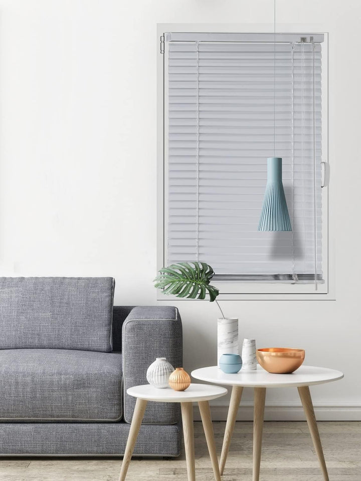 EXKLUSIV HEIMTEXTIL Aluminium Jalousie Lamellen 100 x 175 cm Weiss Weiss 100 x 175 cm, Weiss 100 x 1