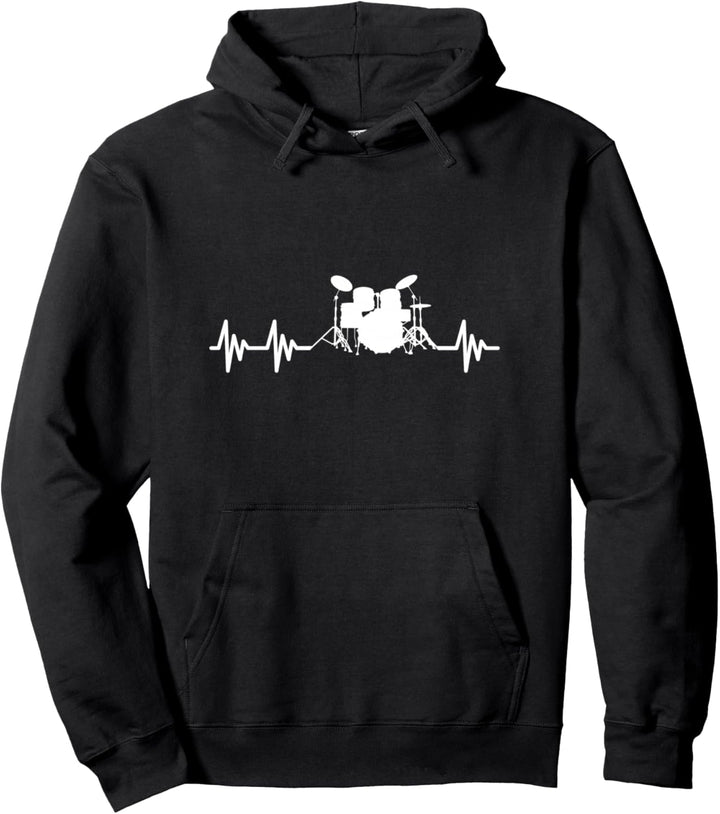 Schlagzeug Zubehör für Erwachsene und Kinder Pullover Hoodie