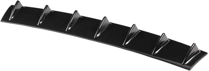 Qiilu Auto Heckstossstange Spoiler,Heckspoiler Shark Fin Diffusor Universal Spoiler Auto Heckstossst