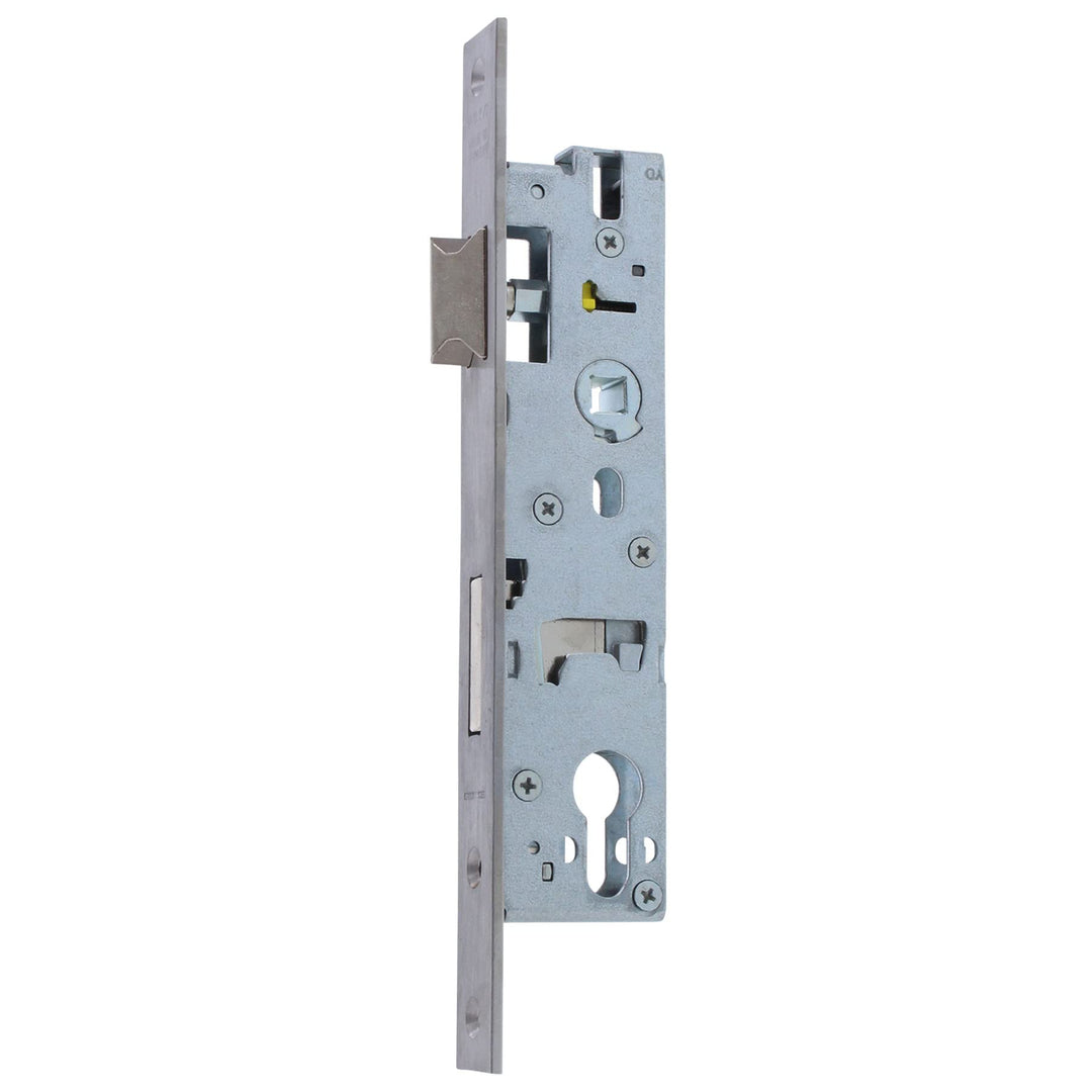 ToniTec Rohrrahmenschloss Einsteckschloss 8/92 24mm Stulp Edelstahl, 25 30 35 40 45 mm Dornmass 30mm