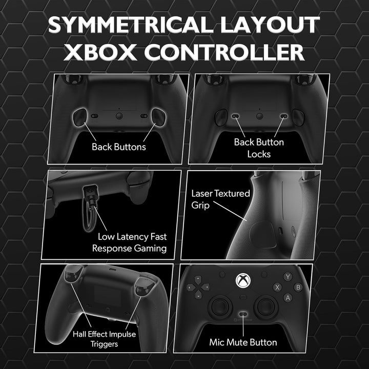Hyperkin Competitor Wired Controller für Xbox Series X|S, Xbox One, PC|Offiziell lizenziert für Xbox