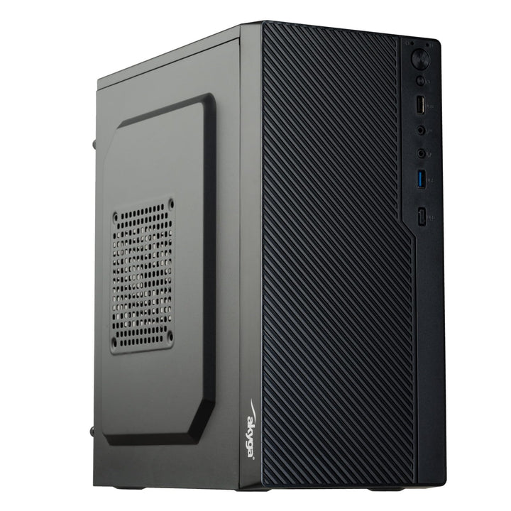Micro ATX Akyga AK36BK Gehäuse 1x USB 3.0 schwarz ohne PSU