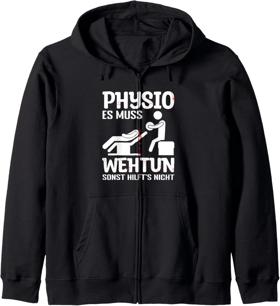 Physio Physiotherapeutin & Physiotherapeut Kapuzenjacke