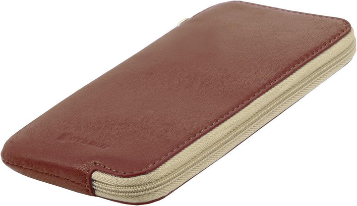 STILGUT Handytasche kompatibel mit iPhone 13 Mini, iPhone SE 2022 und andere Smartphones bis 5,4“, H