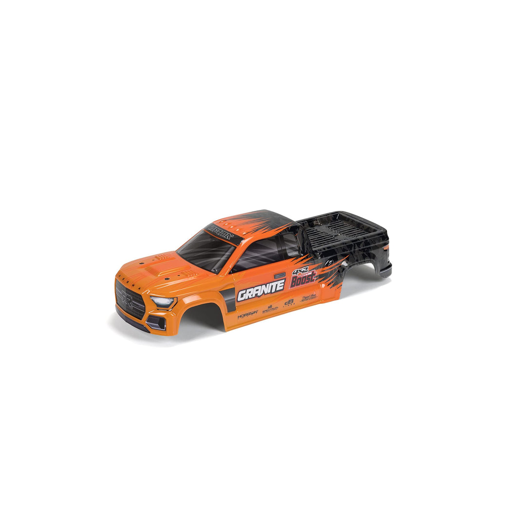 1/10 Granite 4X2 Painted Decaled Trimmed Body Orange/Black