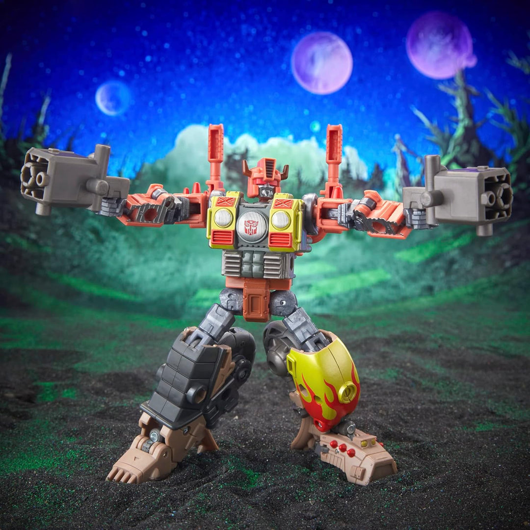 Transformers - Legacy Evolution Deluxe Crashbar 14 cm Actionfigur für Jungen und Mädchen ab 8 Jahren