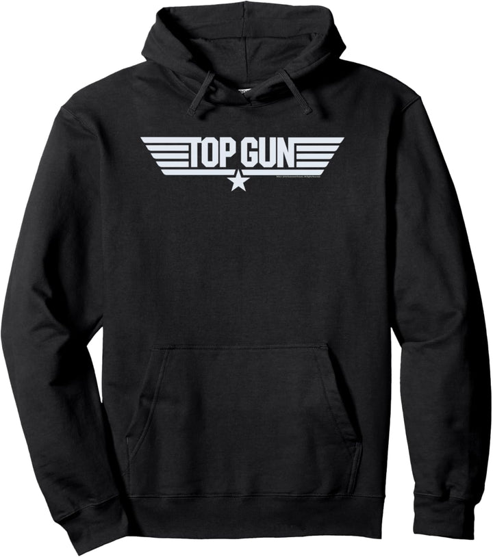 Top-Gun-Typ-Logo Pullover Hoodie