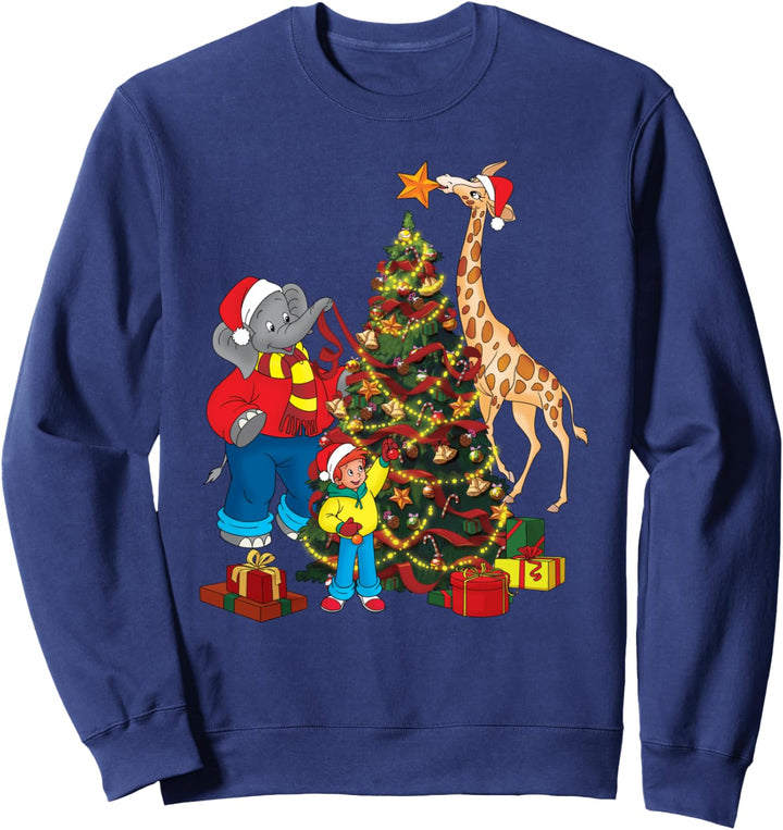 Benjamin Blümchen - Weihnachten - Weihnachtsbaum Sweatshirt