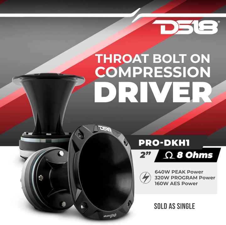 DS18 pro-dkh1 1000 Watt 2 Kompression Treiber mit Aluminium Horn Klassisch, Klassisch