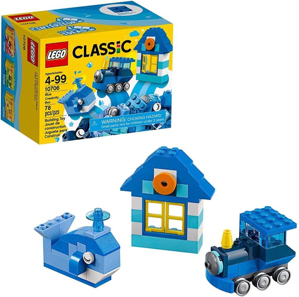 LEGO Classic 10706 - Kreativ-Box, blau, Blau