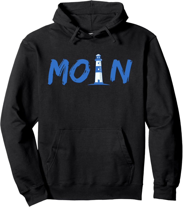Moin Leuchtturm Ostsee Nordsee Küste Hamburg Pullover Hoodie