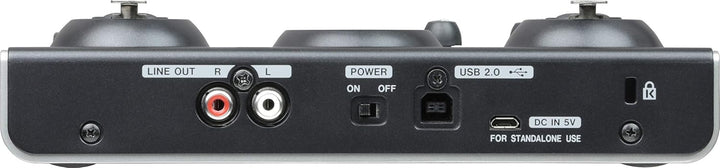 Tascam MiNiSTUDIO Creator US-42B – USB-Audio-Interface für Streaming, Podcasting, Personal Broadcast