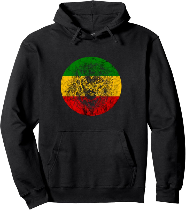 Rasta Reggae Löwe von Judah Rastafarian Reggae Wurzeln Pullover Hoodie