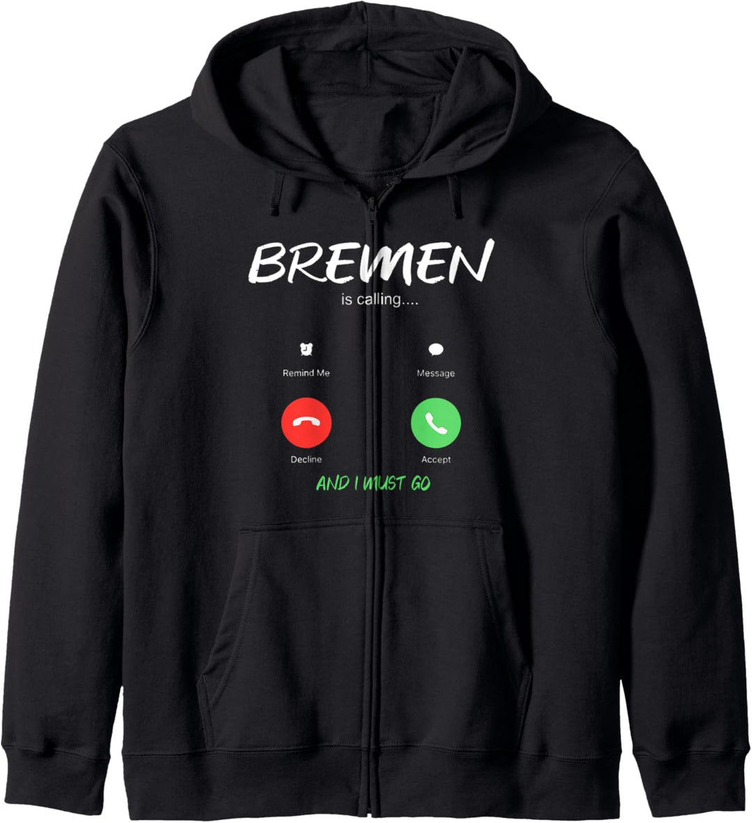 Bremen Is Calling Städtetrip Umzug Kapuzenjacke