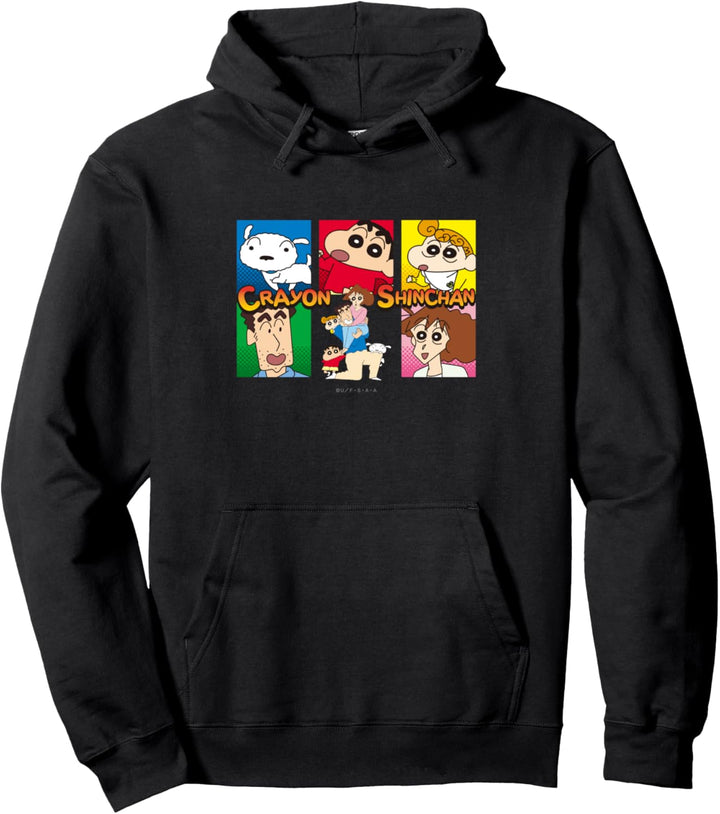 Crayon Shin-chan THE Nohara Family Pullover Hoodie