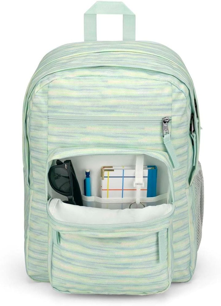 JanSport BIG STUDENT Grosser Rucksack, 15 inch -Laptopfach 70s Space Dye Fresh Mint, 70s Space Dye F