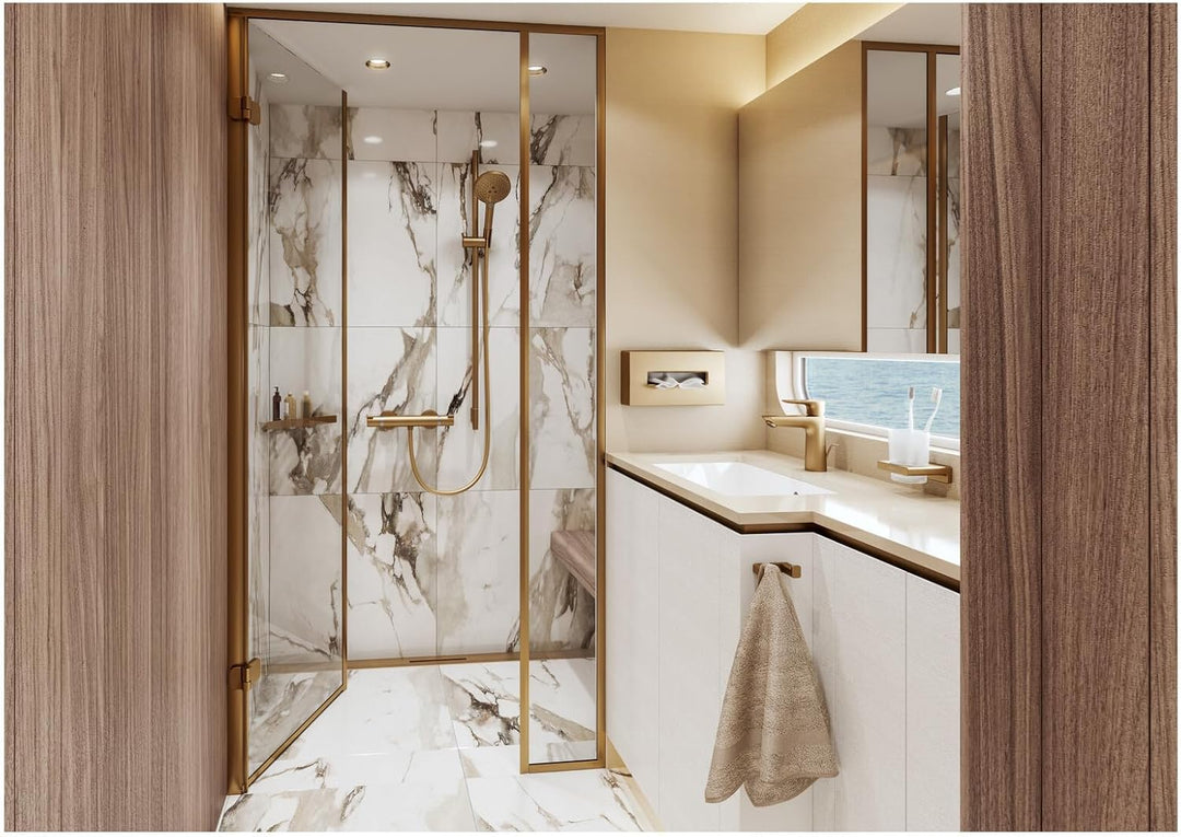 hansgrohe Kosmetiktuchox AddStoris, Taschentuchbox, Brushed Bronze, Brushed Bronze