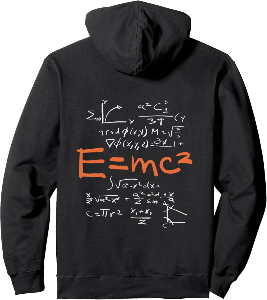 E = mc2 Energie Masse Äquivalenz Formel Physik Geschenke Pullover Hoodie