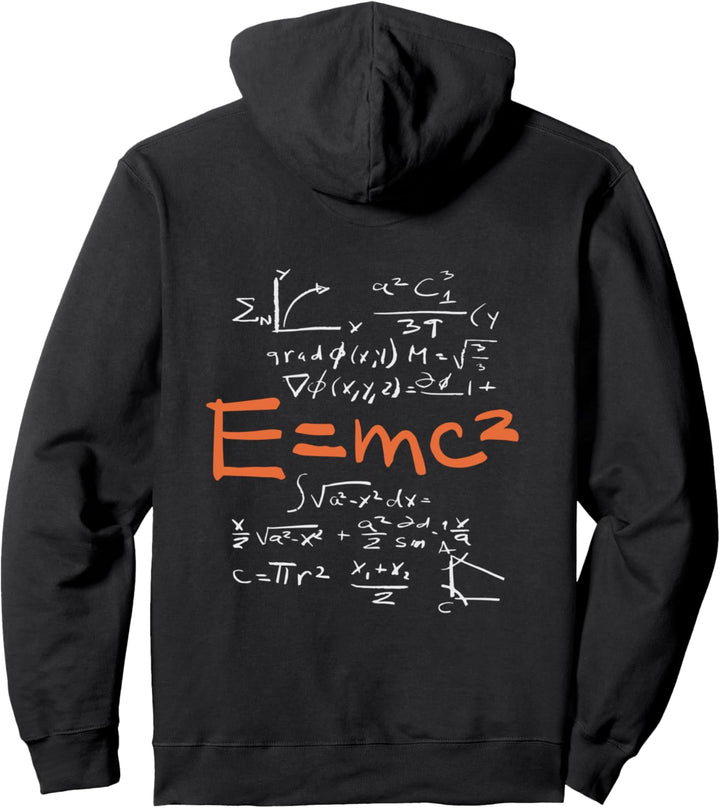 E = mc2 Energie Masse Äquivalenz Formel Physik Geschenke Pullover Hoodie