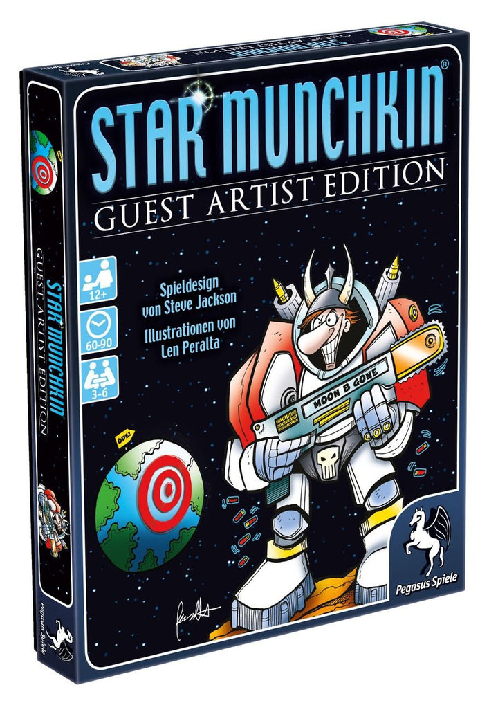 Pegasus Spiele 17232G - Star Munchkin Guest Artist Edition, Peralta-Version