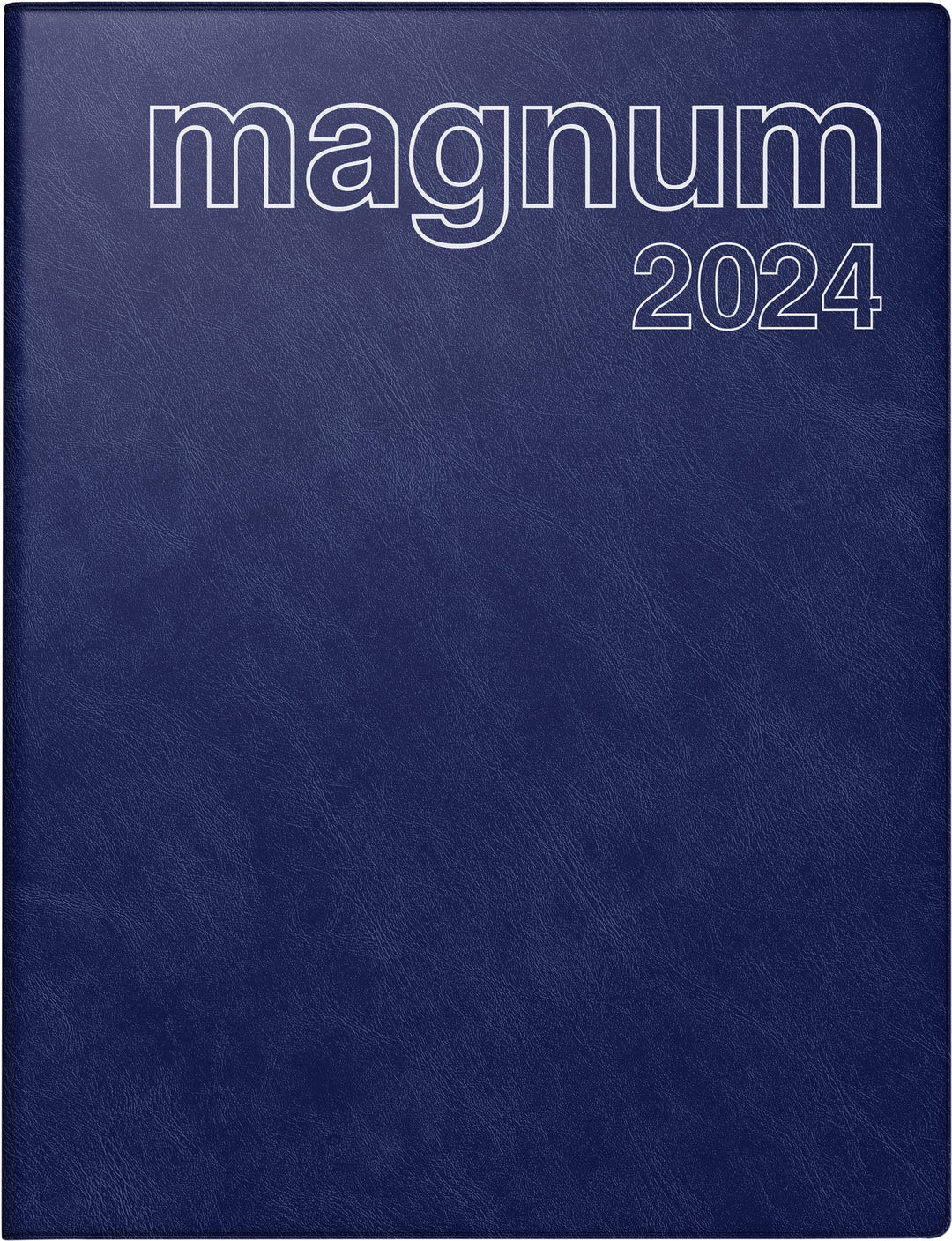 rido/idé Wochenkalender Modell magnum 2024 2 Seiten = 1 Woche Blattgrösse 18,3 x 24 cm dunkelblau