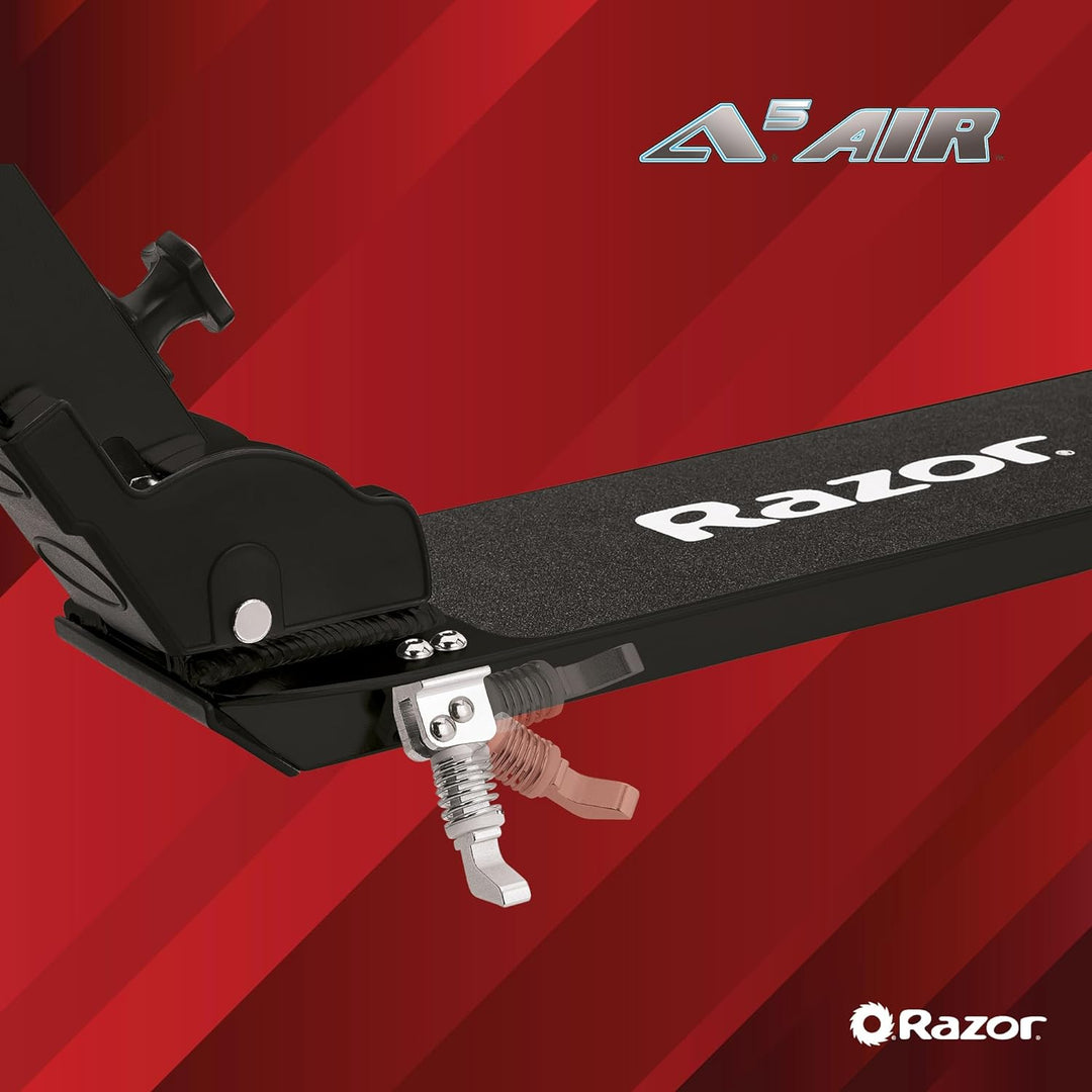 Razor Age 8+ A5 Air Kick Scooter, schwarz