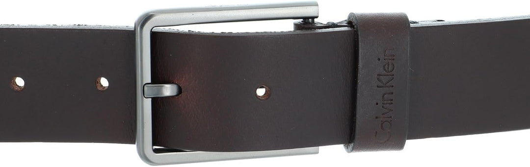 Calvin Klein Essential Plus Belt 3.5 W80 Dark Brown
