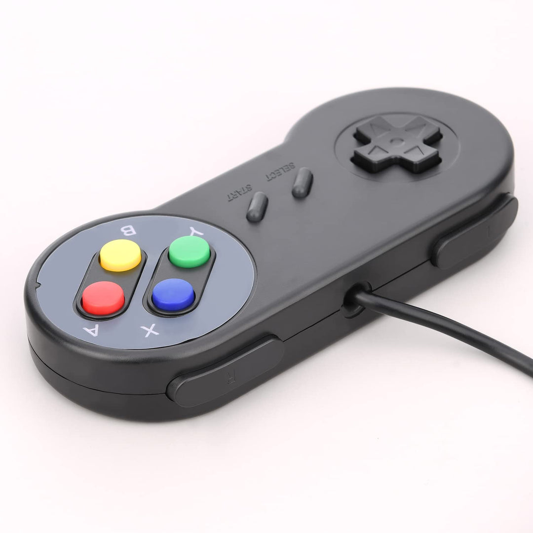 Rii Gaming GP100-2X USB Gamepad Controller kompatibel mit PC (Windows, Mac, Linux) und Raspberry Pi