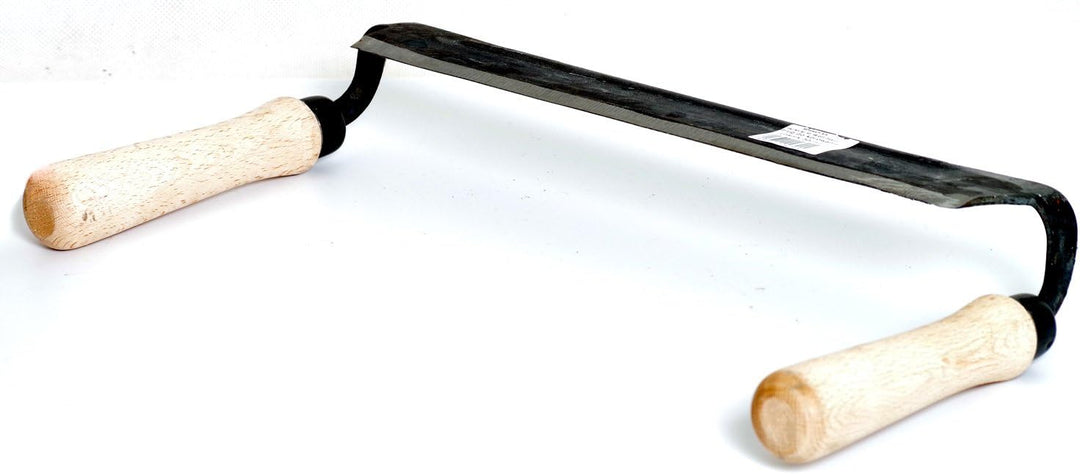 POKM Toolsmarket GmbH Zugmesser 255-280 mm Schäleisen Zieheisen Reifmesser Ziehhobel mit Holzgriff