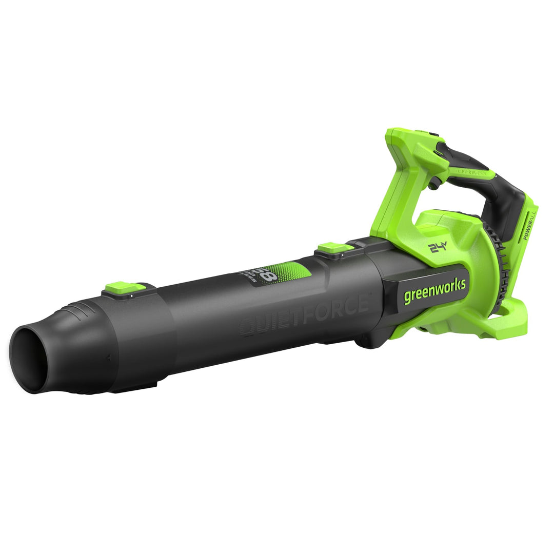 Greenworks 24V Akku-Laubbläser mit Bürstenlosem Motor, 14,58 m³/min Luftstrom, 209 km/h Luftgeschwin