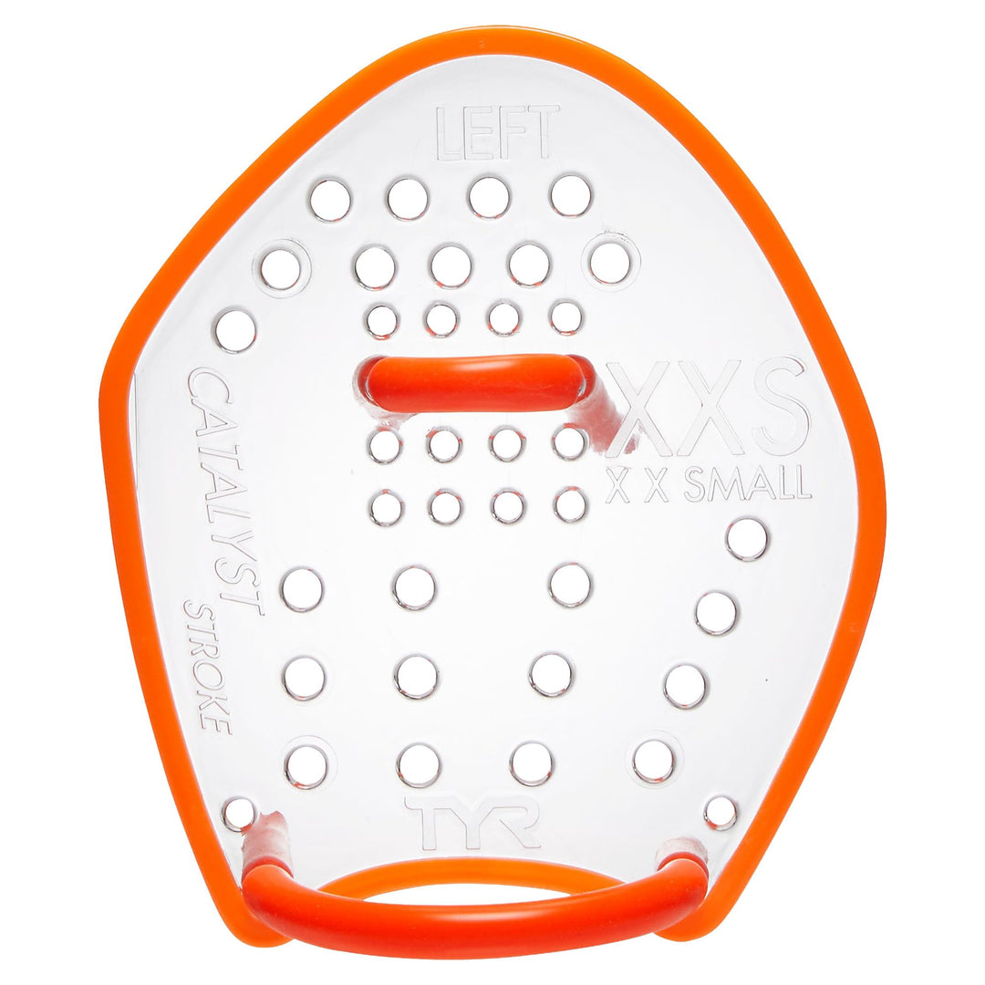 TYR Catalyst Stroke Training Paddles Reifen-Trainingspaddel XXS Fluorescent Orange, XXS Fluorescent