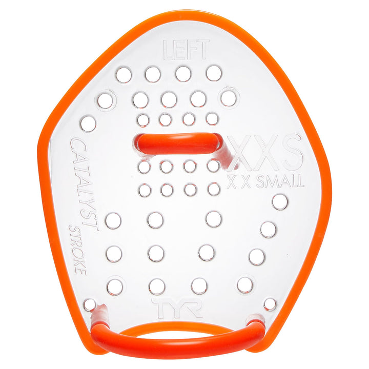TYR Catalyst Stroke Training Paddles Reifen-Trainingspaddel XXS Fluorescent Orange, XXS Fluorescent