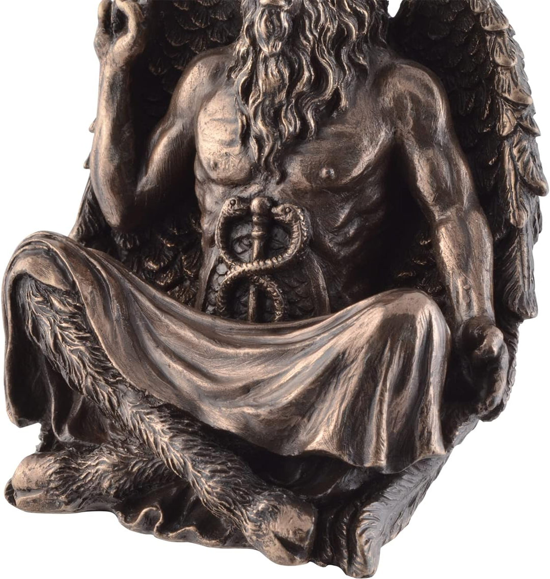 VOGLER Joh. Vogler GmbH Baphomet bei Einer Meditation - bronziert by Veronese