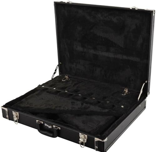 Stagg GDC-6 Universal Gitarren-Standkoffer für 6 Gitarren