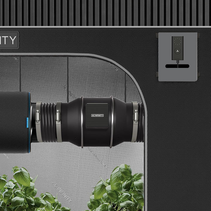 AC Infinity CLOUDLINE S8, leiser 8-Zoll-Inline-Kanalventilator mit Drehzahlregler - Abluftventilator