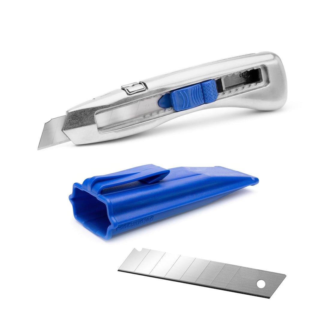 Delphin®-2004 Messer, 1 Delphin® Abbrechklinge, Kunststoffköcher, Cuttermesser