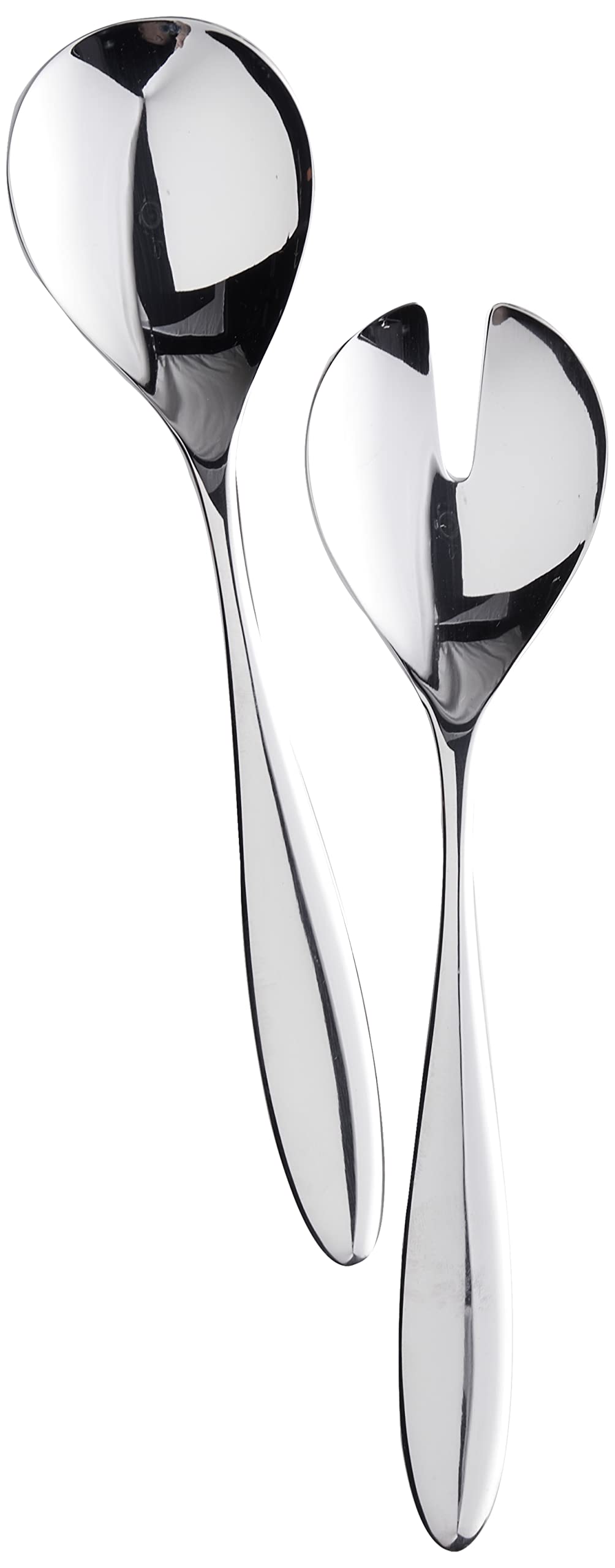 Alessi SG38/14 Mami Salatbesteck, Edelstahl, 17 x 27.5 x 27 cm, 2-Einheiten, 17 x 27.5 x 27 cm