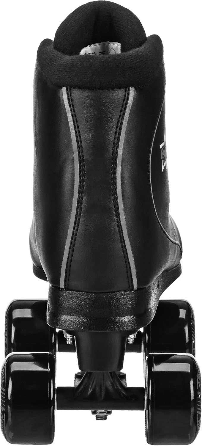 Roller Derby Herren Quad Roller Star 600 schwarz / grau 5, Schwarz/Grau 5