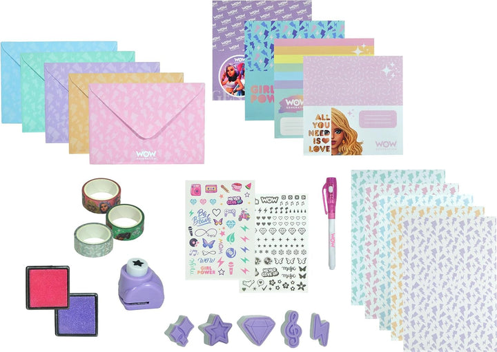 WOW GENERATION - Deluxe-Set aus Papier und Brief