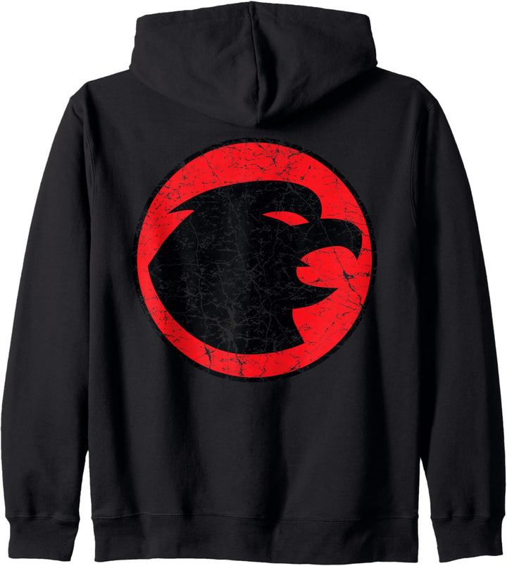 DC Hawkman-Logo im Used-Look Kapuzenjacke