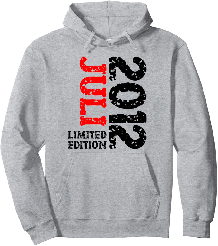 11. Geburtstag Deko Frauen Männer Limited Edition Juli 2012 Pullover Hoodie