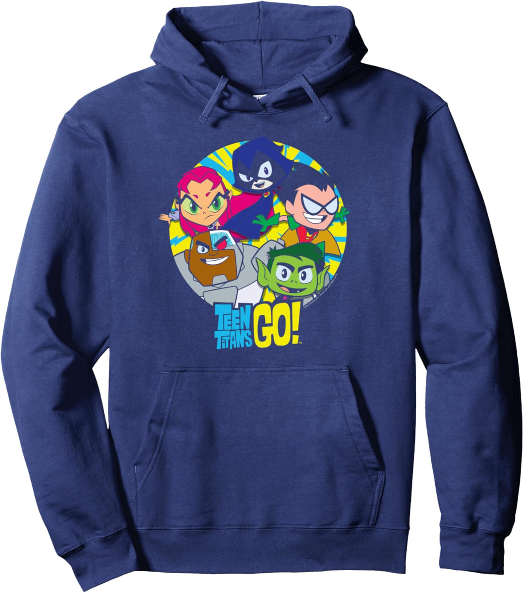 Teen Titans Go! Go Go Group Pullover Hoodie