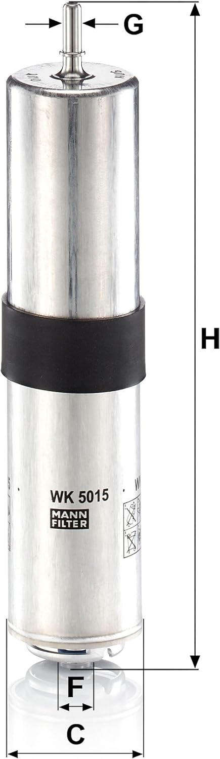 MANN-FILTER WK 5015 Kraftstofffilter – Für PKW