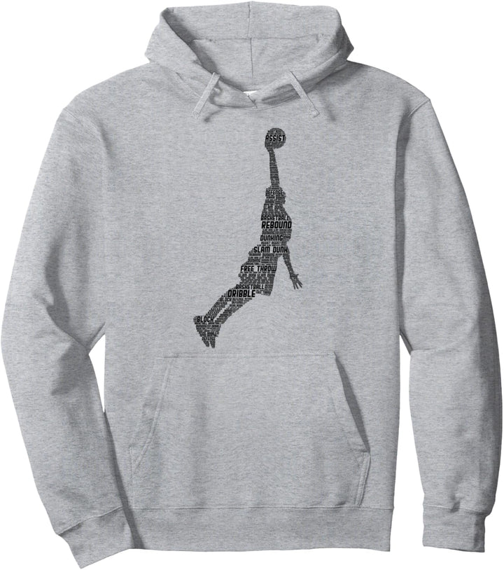 Basketball Basketballer Jungen Herren Kinder Pullover Hoodie